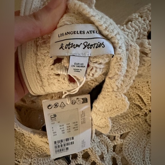 & OTHER STORIES crocheted top - Picture 6 of 8